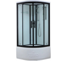 Душевая кабина 100x100x220 см Timo Standart T-6600 B прозрачное