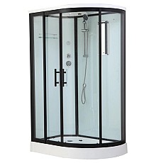 Душевая кабина 120x85x220 см Timo Standart T-6602 B L прозрачное