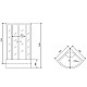 Приобрести Душевая кабина 90x90x215 см Timo Comfort T-8890 C прозрачное в магазине сантехники Santeh-Crystal.ru