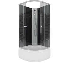 Душевая кабина 90х90х200 см Niagara NG-7508-08BK интимато