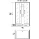 Заказать Душевая кабина 90х70х200 River QUADRO Б/К 90/70/24 МТ в магазине сантехники Santeh-Crystal.ru