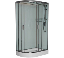 Душевая кабина 100x80x220 см Frank F418R Brilliant 165009 прозрачное