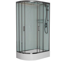 Душевая кабина 120x80x220 см Frank F412/1R М Brilliant 20100 текстурное стекло