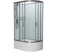 Душевая кабина 120x80x215 см Frank F412/2L Brilliant 188009 прозрачное