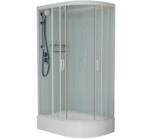 Душевая кабина 120x80x220 см Frank F412/1L White 127009 прозрачное