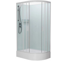 Душевая кабина 120x80x215 см Frank F412/1L White 128009 прозрачное