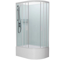 Душевая кабина 120x80x215 см Frank F412/2L White 136009 прозрачное