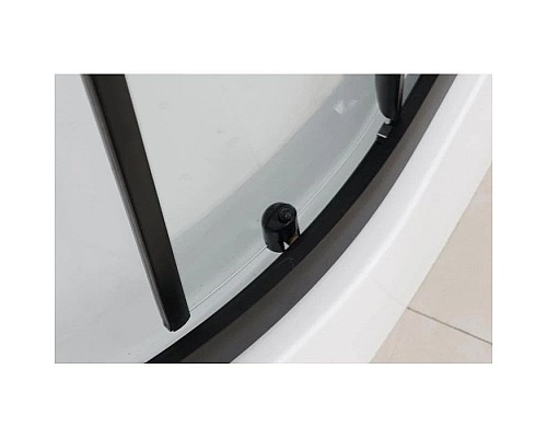 Заказать Душевая кабина 120x80x220 см Frank F412R Black 214215 прозрачное в магазине сантехники Santeh-Crystal.ru