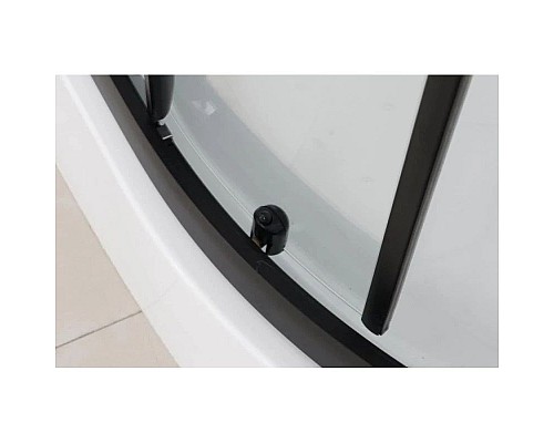 Заказать Душевая кабина 120x80x215 см Frank F412L Black 214014 прозрачное в магазине сантехники Santeh-Crystal.ru