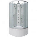 Душевая кабина 100х100х240 см Niagara NG-2309-14BKTG матовое