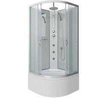 Душевая кабина 100х100х240 см Niagara NG-2309-14BKTG матовое