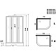 Купить Душевая кабина 110х80х220 см Niagara NG-33184-14L матовое в магазине сантехники Santeh-Crystal.ru