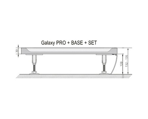 Заказать Панель для поддона 80x80 Perseus Pro-80 SET XA834001010WM в магазине сантехники Santeh-Crystal.ru