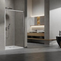 Душевая дверь Vincea Slim VDS-6SL140CL 140 см, профиль хром, стекло прозрачное