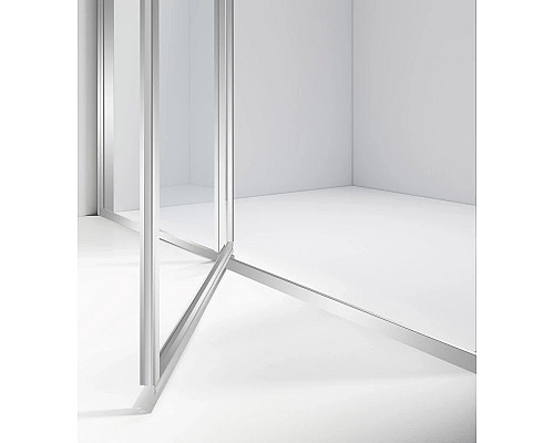Душевая дверь Vincea Slim VDP-4SL120CL 120 см, профиль хром, стекло прозрачное