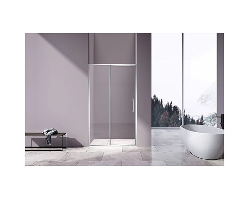 Душевая дверь Vincea Slim VDP-4SL120CL 120 см, профиль хром, стекло прозрачное