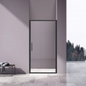 Душевая дверь Vincea Slim VDP-4SL900CLB 90 см, профиль черный матовый, стекло прозрачное