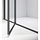 Душевая дверь Vincea Slim VDP-4SL120CLB 120 см, профиль черный матовый, стекло прозрачное