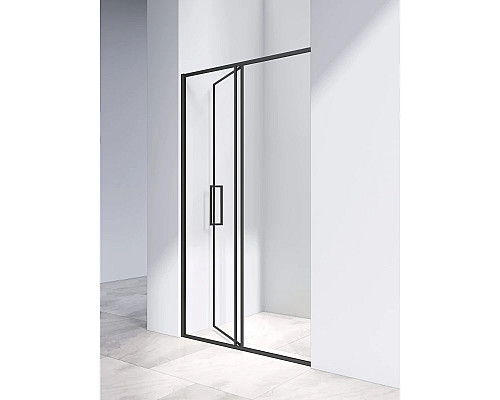 Душевая дверь Vincea Slim VDP-4SL120CLB 120 см, профиль черный матовый, стекло прозрачное
