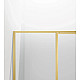 Душевая дверь Vincea Slim VDP-4SL120CLG 120 см, профиль золотой матовый, стекло прозрачное