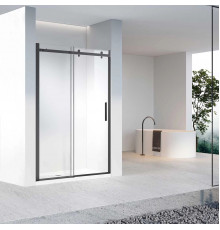 Душевая дверь Vincea Como-N VDS-4CN120CLB 120 см, профиль черный матовый, стекло прозрачное