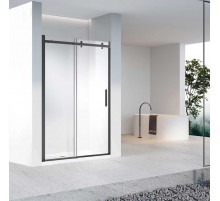 Душевая дверь Vincea Como-N VDS-4CN150CLB 150 см, профиль черный матовый, стекло прозрачное