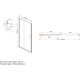 Душевая дверь Vincea Garda VDS-1G115CLB 115 см, профиль черный матовый, стекло прозрачное