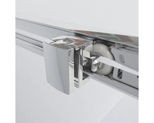 Душевая дверь Vincea Garda VDS-1G125CLG 125 см, профиль золотой матовый, стекло прозрачное