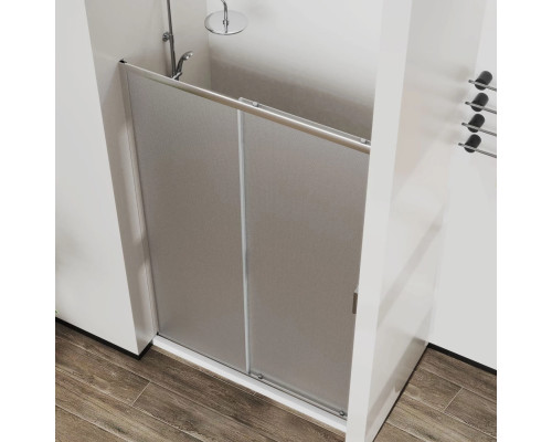 Душевая дверь Vincea City VDS-5CT130MT 130 см, профиль хром, стекло текстурное