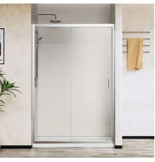 Душевая дверь Vincea City VDS-5CT140CL 140 см, профиль хром, стекло прозрачное