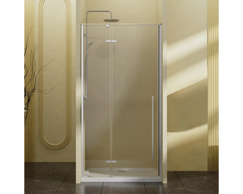 Душевая дверь Vincea Slim-N VDPH-5SN900CL 90 см, профиль хром, стекло прозрачное