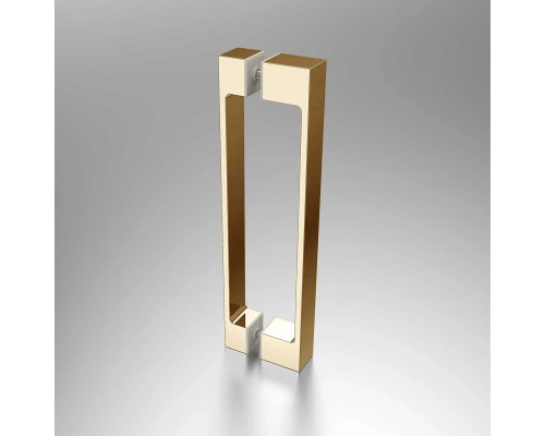 Душевая дверь Vincea Alpha VDP-3AL800CLG 80 см, профиль золотой матовый, стекло прозрачное