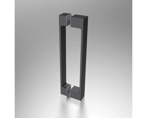 Душевая дверь Vincea Alpha VDP-3AL800CLGM 80 см, профиль вороненая сталь, стекло прозрачное