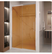 Душевая дверь Vincea Stella VDS-1ST120GS 120 см, профиль хром, стекло янтарное