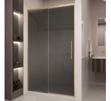 Душевая дверь Vincea Stella VDS-1ST120CGG 120 см, профиль золотой матовый, стекло тонированное