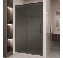 Душевая дверь Vincea Stella VDS-1ST120CGB 120 см, профиль черный матовый, стекло тонированное