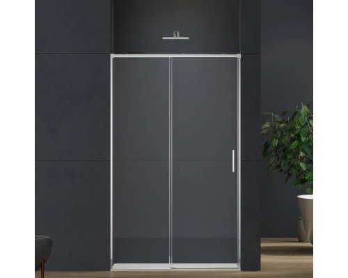 Душевая дверь Vincea Soft 2 VDS-3SO2110CL 110 см, профиль хром, стекло прозрачное