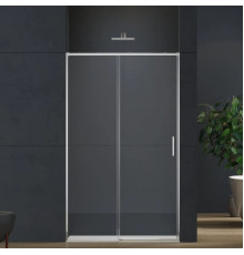 Душевая дверь Vincea Soft 2 VDS-3SO2130CL 130 см, профиль хром, стекло прозрачное