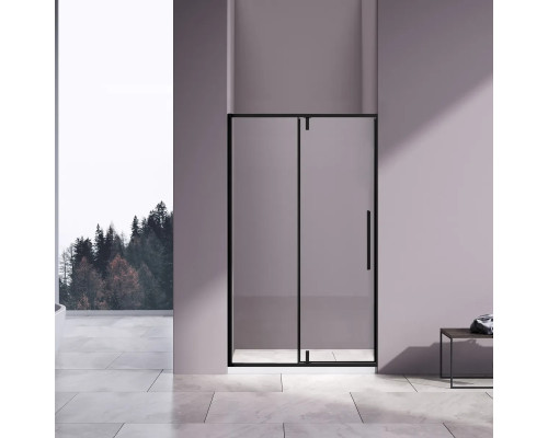 Душевая дверь Vincea Slim-N VDP-4SN100CLB 100 см, профиль черный матовый, стекло прозрачное