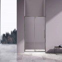 Душевая дверь Vincea Slim-N VDP-4SN120CLGM 120 см, профиль вороненая сталь, стекло прозрачное