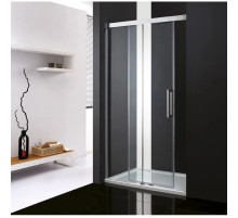 Душевая дверь раздвижная Cezares Premier-Soft 120 см прозрачное стекло PREMIER-SOFT-W-BF-1-120-C-Cr-IV