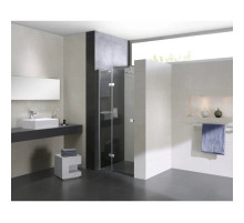 Душевая дверь 90 см Cezares CRYSTAL-S-B-12-90-C-Cr-L прозрачное