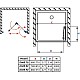 Заказать Душевая дверь Radaway Nes Black DWB 80 R прозрачное в магазине сантехники Santeh-Crystal.ru