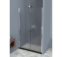 Душевая дверь 90 см BelBagno UNO-B-2-90-P-Cr текстурное стекло