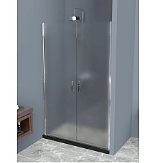 Душевая дверь 90 см BelBagno UNO-B-2-90-P-Cr текстурное стекло