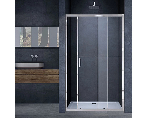 Душевая дверь 110 см Vincea Alpha VDS-3AL110CL прозрачное