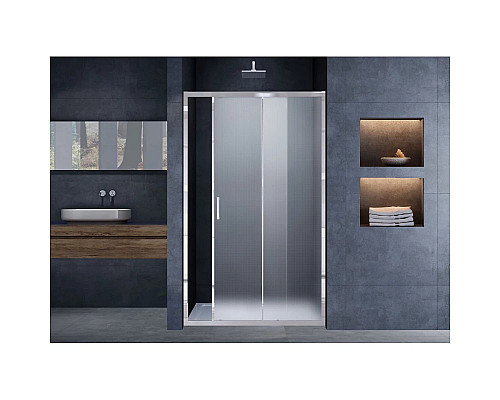 Душевая дверь 140 см Vincea Alpha VDS-3AL140MT текстурное Душевая дверь 140 см Vincea Alpha VDS-3AL140MT текстурное