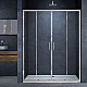 Душевая дверь 160 см Vincea Alpha VDS-3AL2160CL прозрачное