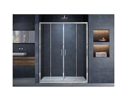 Душевая дверь 160 см Vincea Alpha VDS-3AL2160CL прозрачное