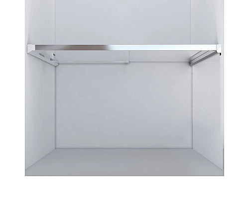 Душевая дверь 150 см Vincea Lugano VDS-1L150CL-1 прозрачное